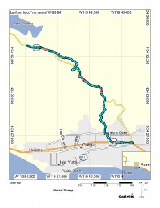 Map (Santa Barbara to Lake Cachuma)