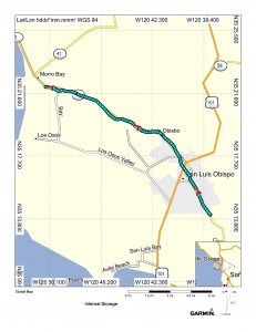 Map (Buckley Rd. to Morrow Bay)