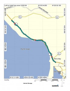 Map (Morro Bay to HWY 46)