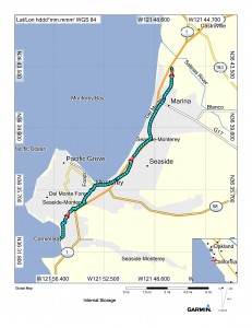 Map (Carmel to Marina)